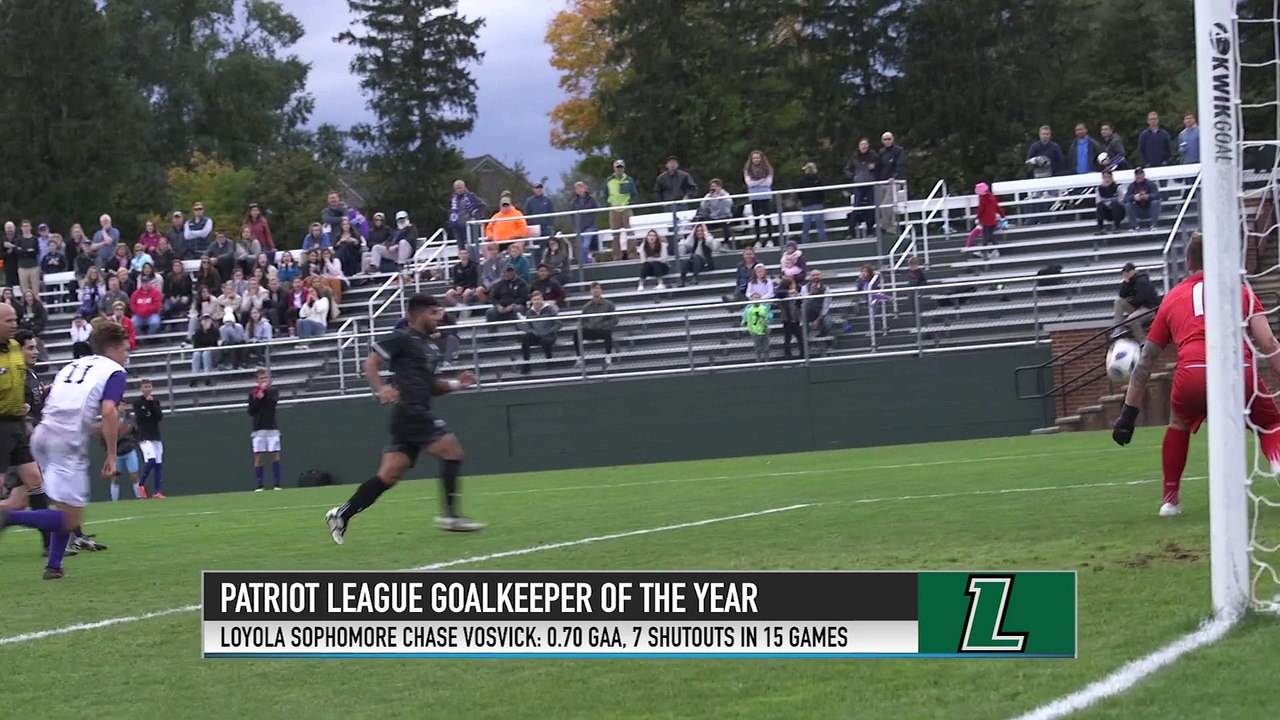 AllPatriot League major awards announced in men's soccer video