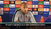 Home fixture against Brugge important to start rebuilding confidence - Henry