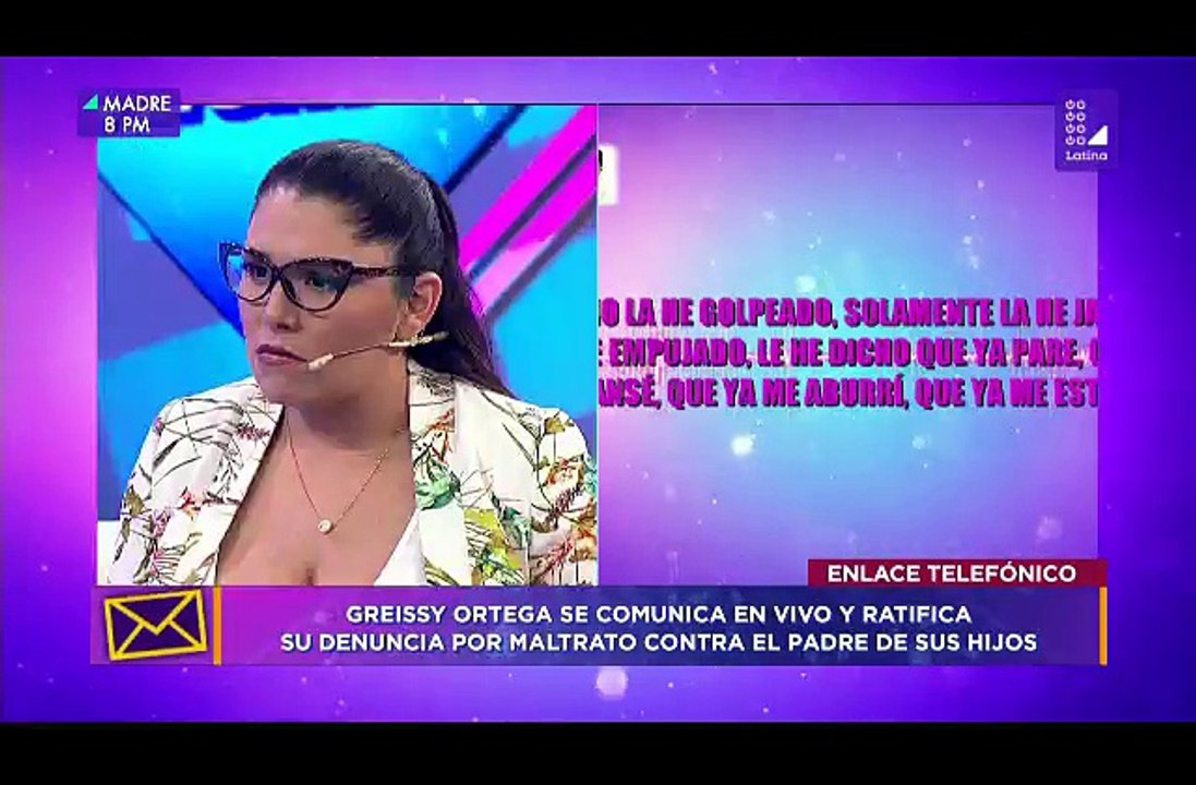 Papa de greyci ortega defiende a su hija