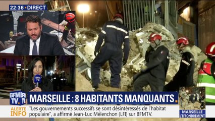 Immeubles effondrés à Marseille: "Il y a huit à dix personnes qui pourraient être victimes", Alexandra Louis