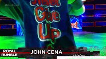 AJ Styles vs John Cena WWE Championship Royal Rumble