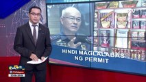 PNP, hindi maglalabas ng firecrackers permit