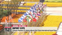 Xi addresses keynote speech at China International Import Expo...  emphasizes free trade