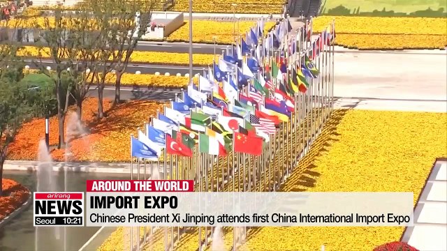 Xi addresses keynote speech at China International Import Expo... emphasizes free trade