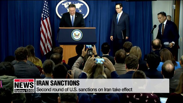 South Korea, 7 other countries granted waiver from U.S. sanctions on Iran