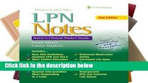 [P.D.F] LPN Notes: Nurse s Clinical Pocket Guide [P.D.F]