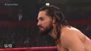 WWE Monday Night RAW 5th November 2018 part - Seth Rollins vs AOP