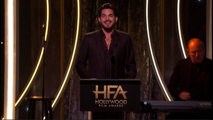 Adam Lambert Presenting The Winner of  The Documentary Award "Believer" At The 22nd Annual Hollywood Film Awards