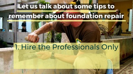 4 things to Know About Foundation Repair