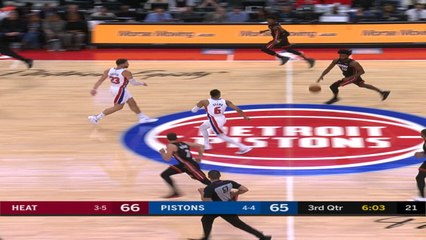 Miami Heat at Detroit Pistons Raw Recap