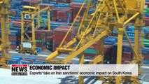 Experts' take on Iran sanctions' economic impact on South Korea