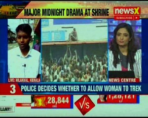 Sabarimala Reopens: Devotees stage protest against 26-year-old woman