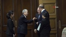 Dışişleri Bakanı Mevlüt Çavuşoğlu, Japonya Danışma Meclis Başkanı Date Chuchi'yi Ziyaret Etti
