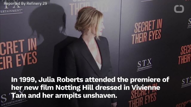 Julia Roberts Finally Addresses That Hairy Armpit Moment