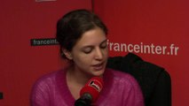 Rebecca Amsellem au micro de Mathilde Munos