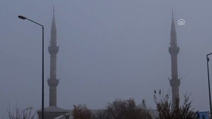 Yoğun Sis Etkili Oldu - Kars