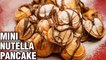 Mini Nutella Pancake Recipe - Homemade Nutella Stuffed Pancakes - Dessert Recipe - Tarika