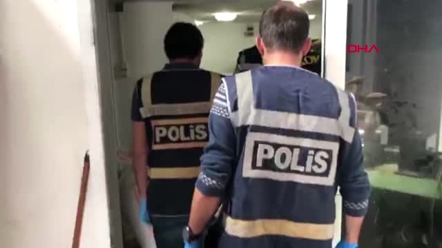 Mersin' de Sahte Nargile Tütün İmalathanesine Baskın