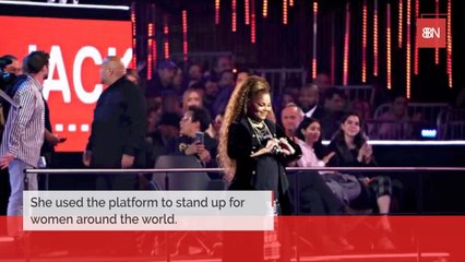 Janet Jackson Gets Award And Stands Strong For Women
