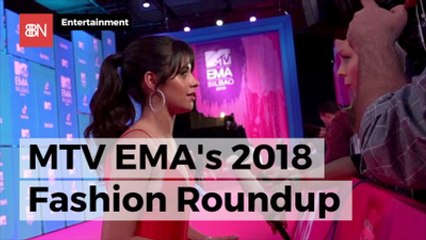Hottest Celebrity Fashion At MTV EMA's
