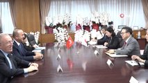 Dışişleri Bakanı Çavuşoğlu, Ekonomi, Ticaret ve Sanayi Bakanı Seko ile Görüştü