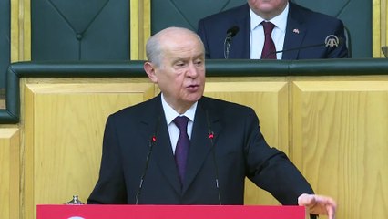 Bahçeli: 'ABD aynı anda hem Türkiye'yi idare etmekte hem YPG'yi korumaktadır' - TBMM