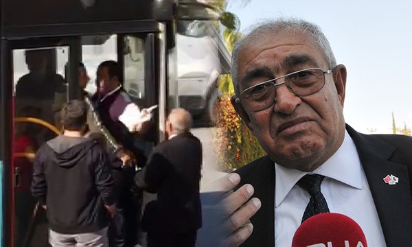 Şoför, 'Gazi kartı geçmez' diyerek otobüsten indirdi