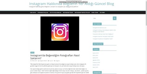 Instagram’da Beğendiğim Fotoğrafları Nasıl Saklarım