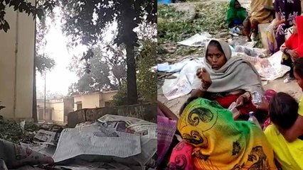 यूपी: शवों के लिए पुलिस नहीं कर पाई कफन की व्यवस्था, अखबार से ढक खुले में रखा शव