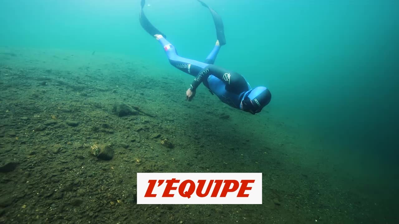 les frères Tourreau plongent dans le lac du Lou à Val Thorens - Adrénaline - Plongée