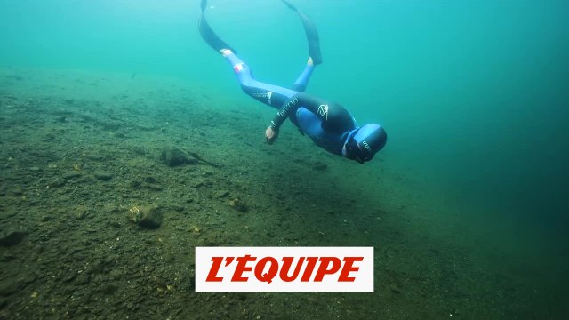 les frères Tourreau plongent dans le lac du Lou à Val Thorens - Adrénaline - Plongée