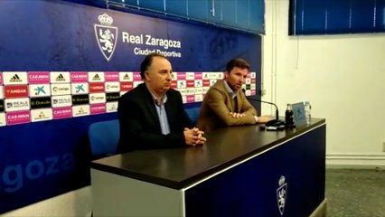 Real Zaragoza, Lalo analiza la situación del equipo