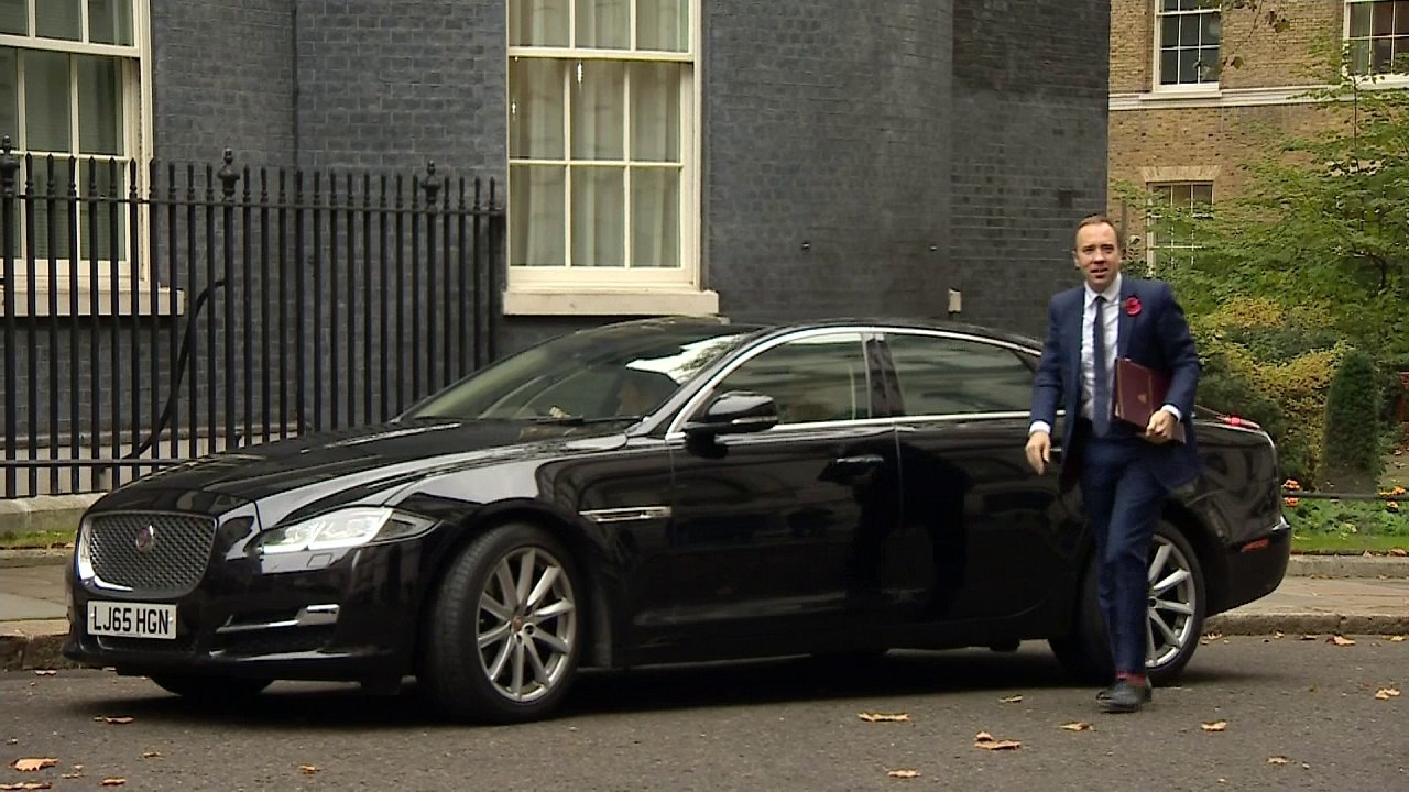 Cabinet ministers arrive at Downing Street