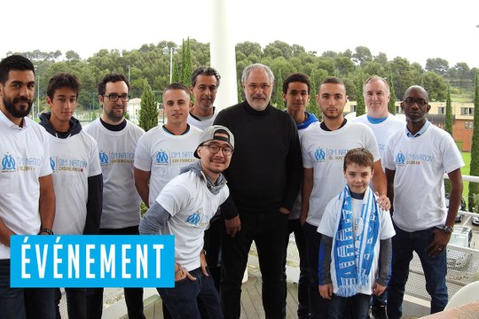 L’OM Nation Fan Club en visite au centre RLD