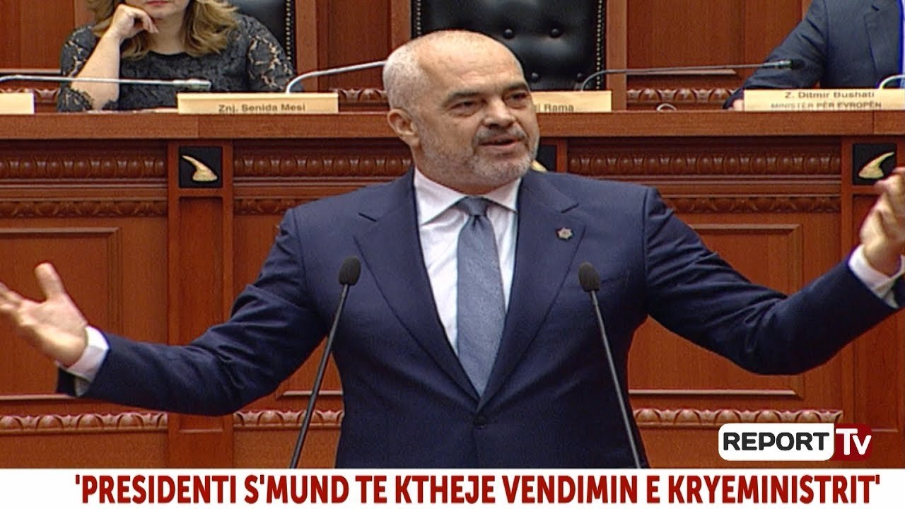 Report TV - Rama: Askush dhe as presidenti nuk na pengon të ushtrojmë mandatin kushtetues