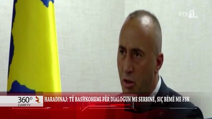 Haradinaj: Te bashkohemi per dialogun me Serbine