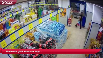 Silahlı gaspçı marketi soydu, çıkarken “iyi günler” dedi