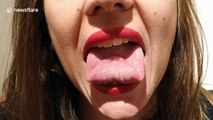 This woman’s tongue tricks will amaze you
