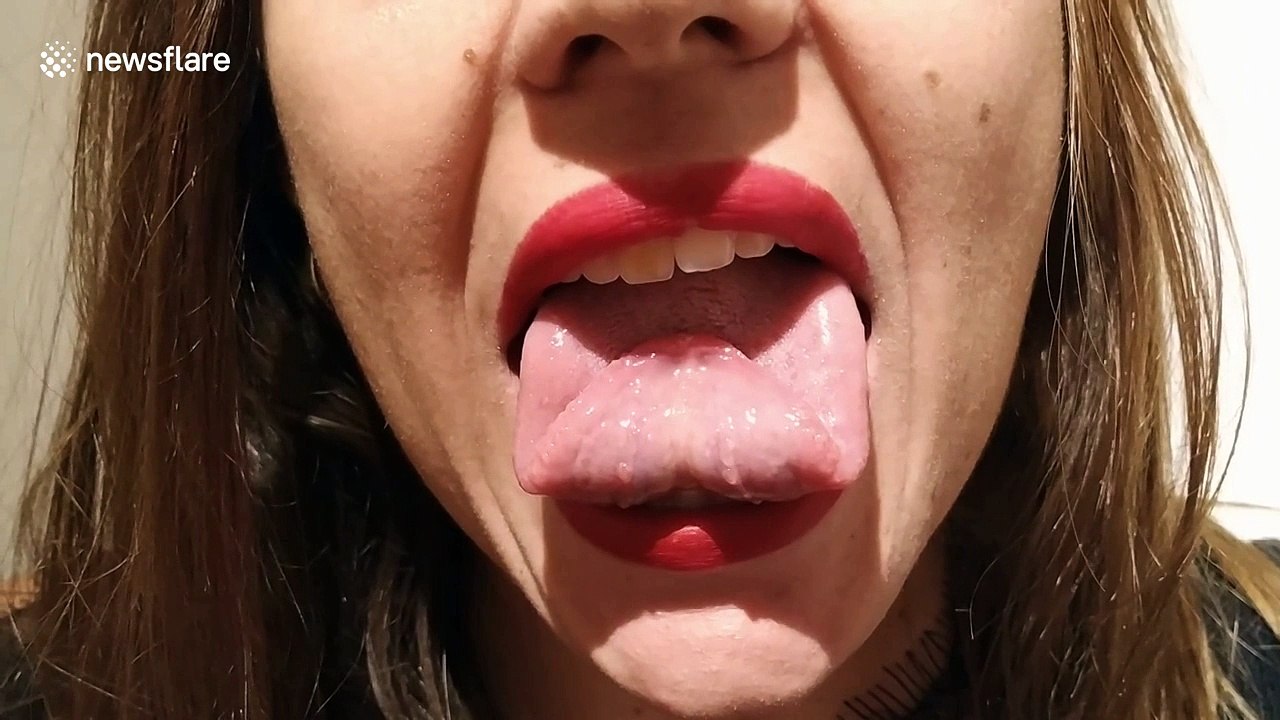 This woman’s tongue tricks will amaze you