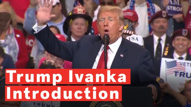 Trump Says He Can't Call Ivanka Beautiful But Says She's 'Smart'