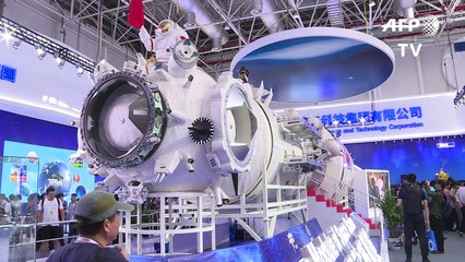 China presenta su futura estación espacial