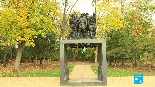Armistice de 1918: Macron rend hommage aux tirailleurs africains