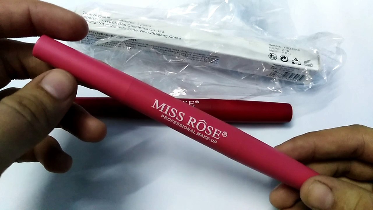 Miss Rose Lipstick and Lipglose