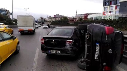 Bayrampaşa'da zincirleme trafik kazası