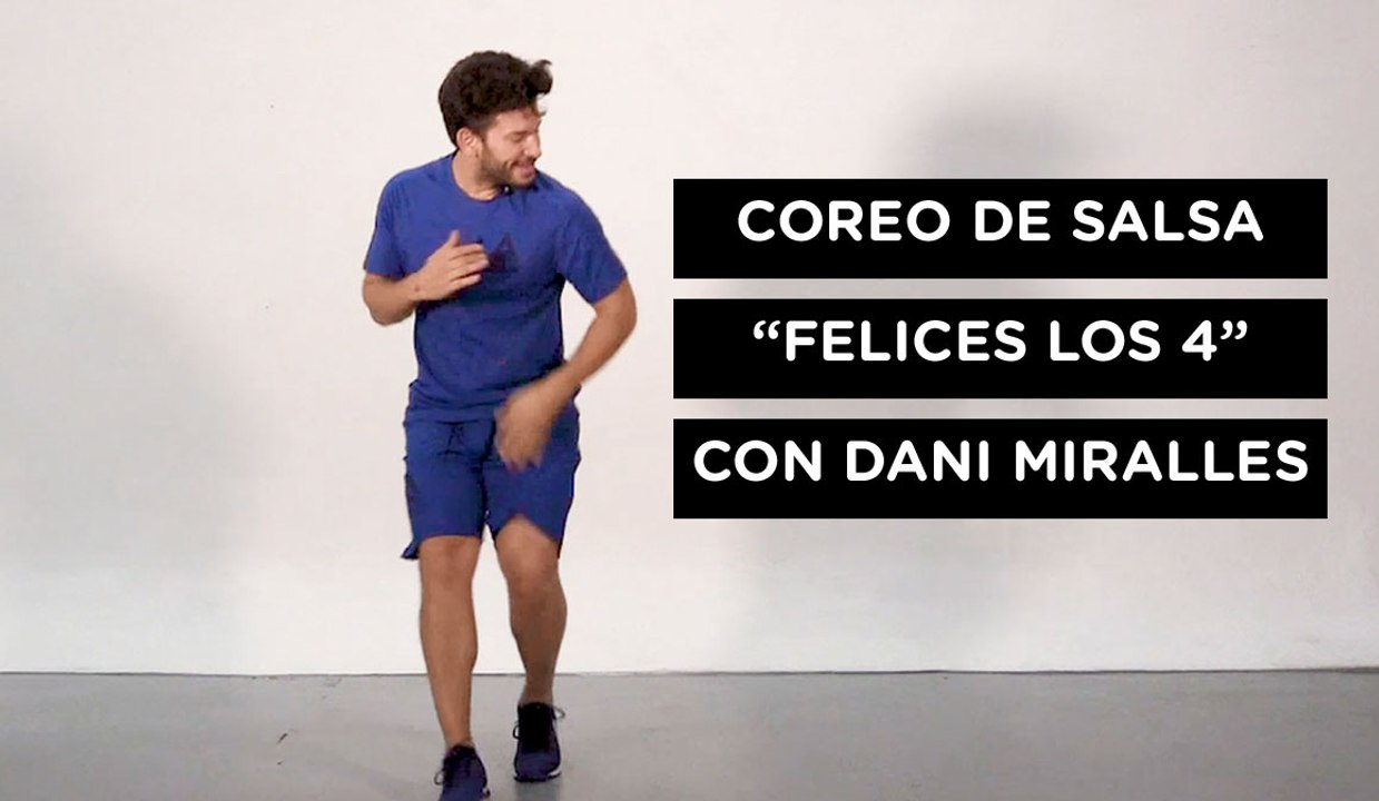 Aprende la coreografía de Felices los 4