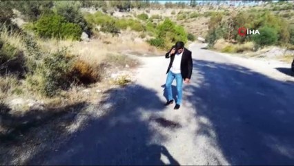 Rahip Santoro''nun katilinin vurulduğu ormanlık alan böyle görüntülendi