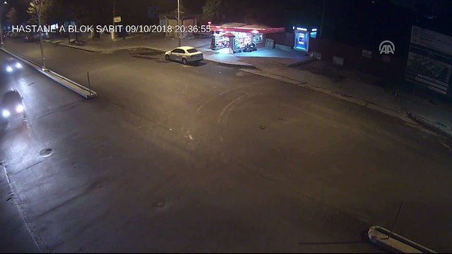 Trafik kazaları MOBESE kameralarında - ERZİNCAN