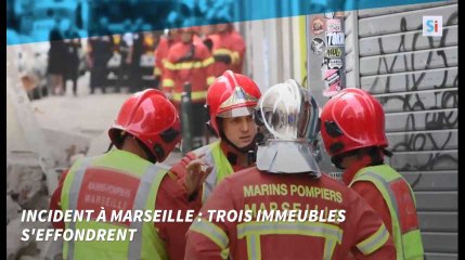 Incident à Marseille : trois immeubles s'effondrent