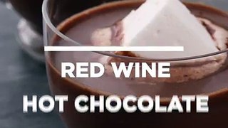 Red Wine Hot Chocolate via Allrecipes:
