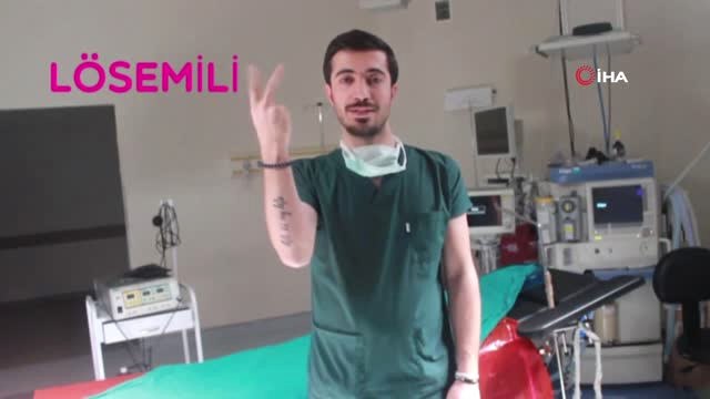 Sağlık Çalışanlarından Lösemili Çocuklara Videolu Destek
